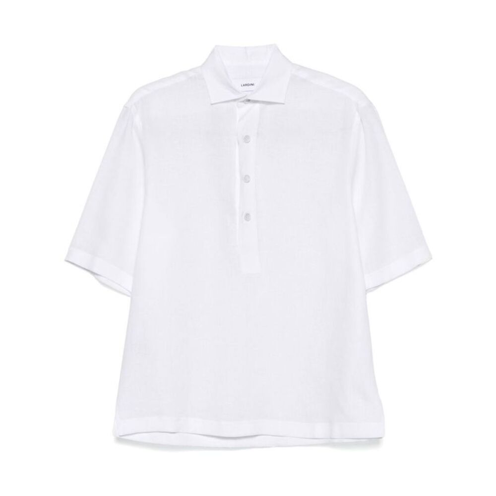 Lardini Men Linen Polo Shirt
